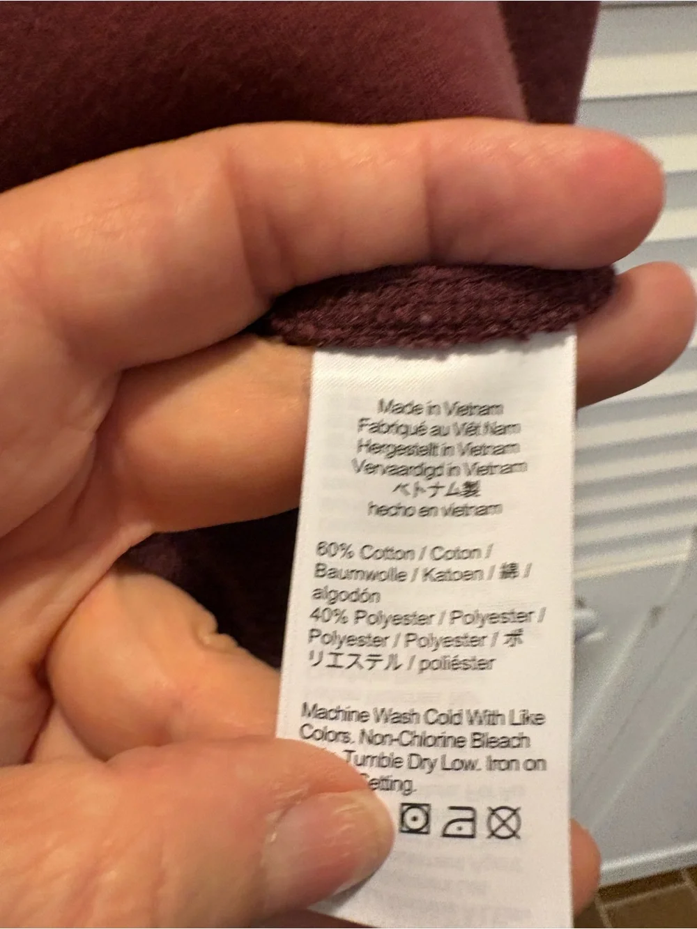 J. Crew knit pullover in wine